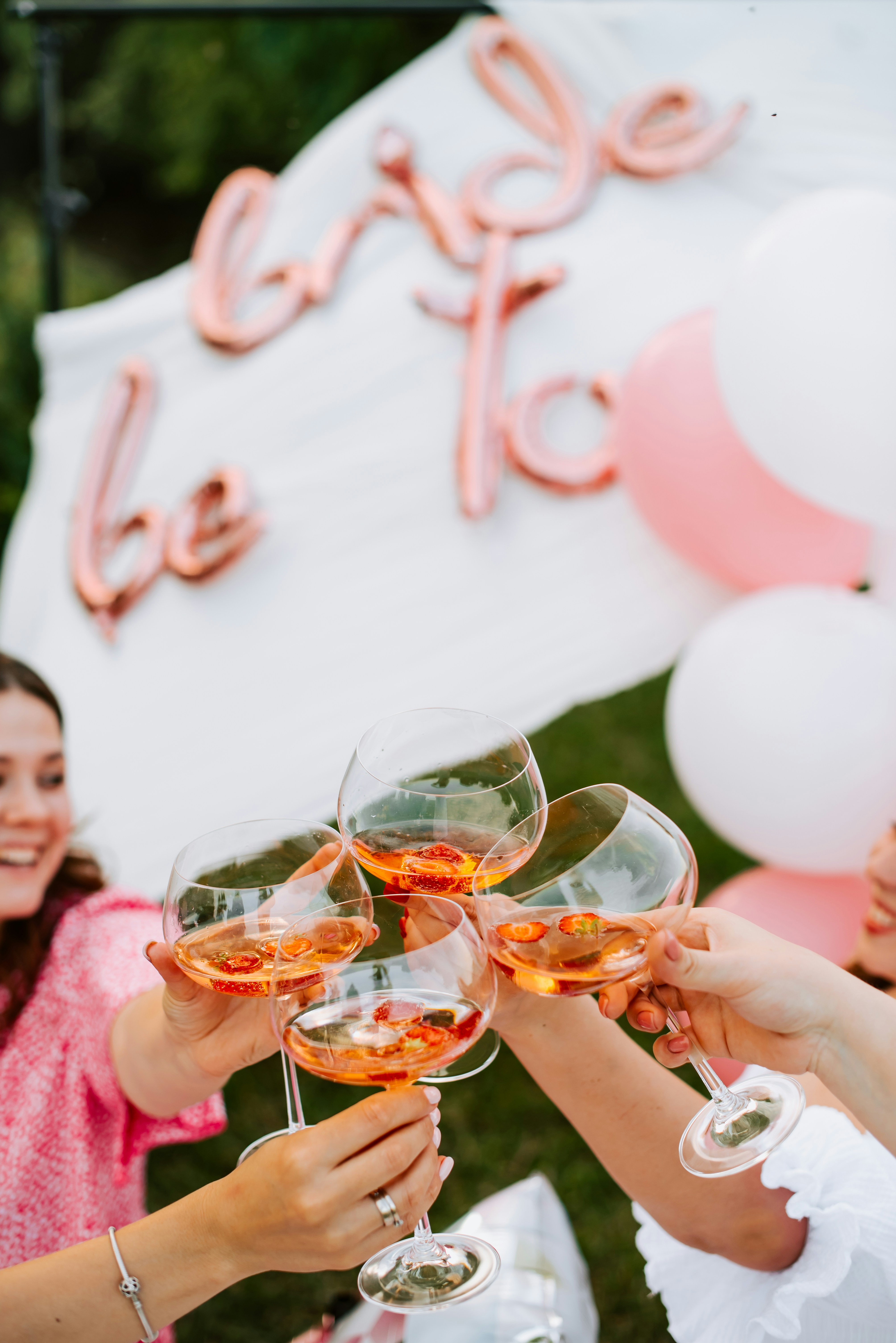 Celebration with citrus cocktails